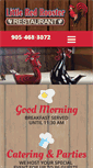 Mobile Screenshot of littleredroosterrestaurant.com